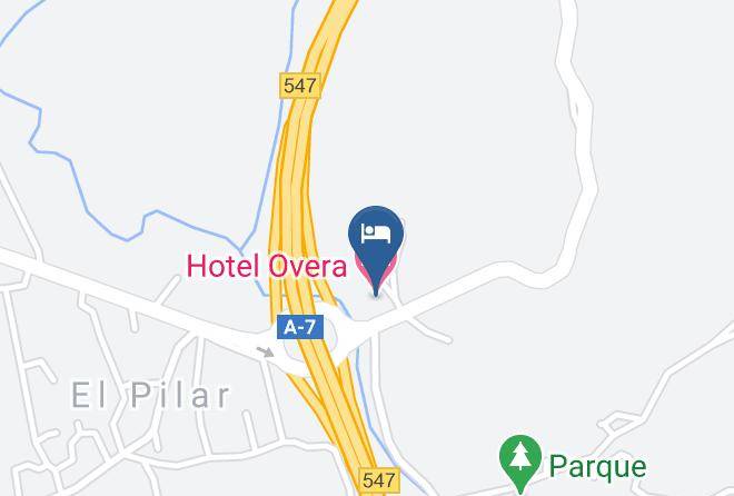 Almeria - Hotel Overa Maps