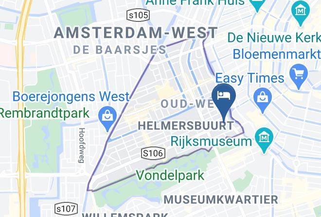 Amsterdam - Hotel Van De Vijsel Maps