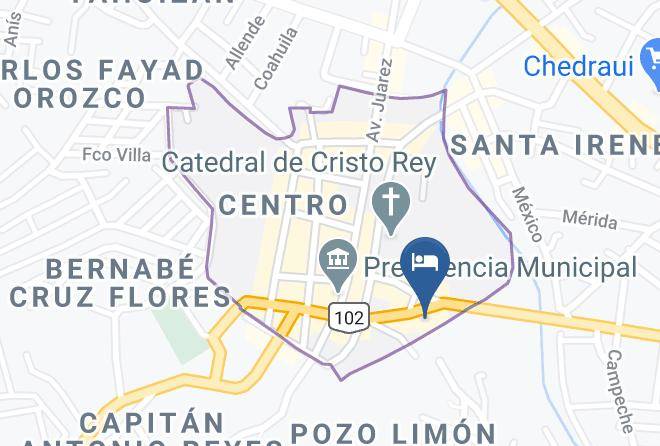 Huejutla De Reyes - Hotel Oviedo Maps