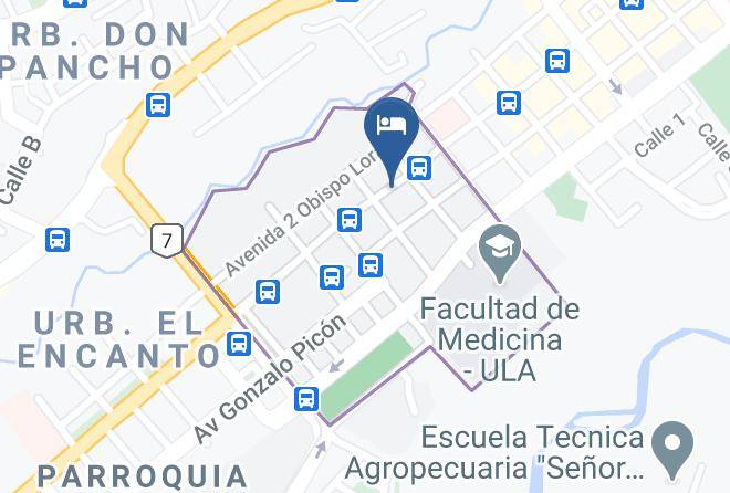 Libertador - Hotel Oviedo Maps