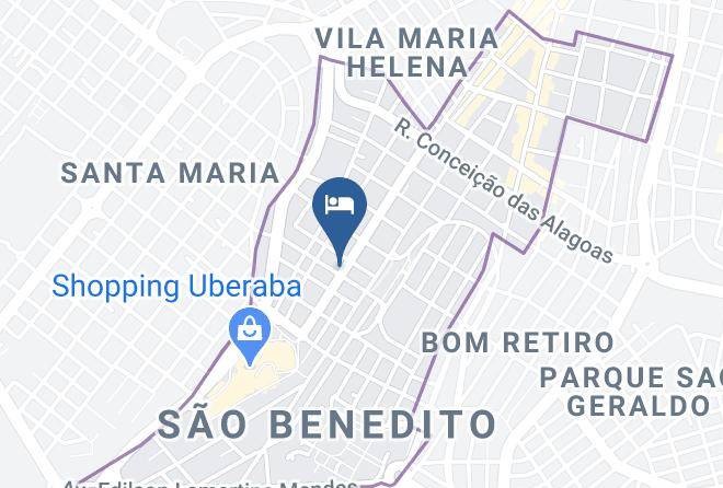 Uberaba - Hotel Ox Inn Maps