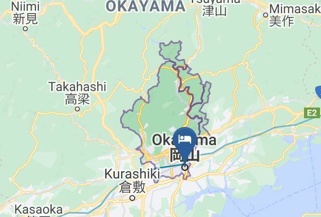 Okayama City Kita Ward - Hotel Oxio Maps