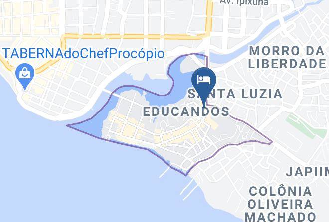 Manaus - Hotel Oyama Maps