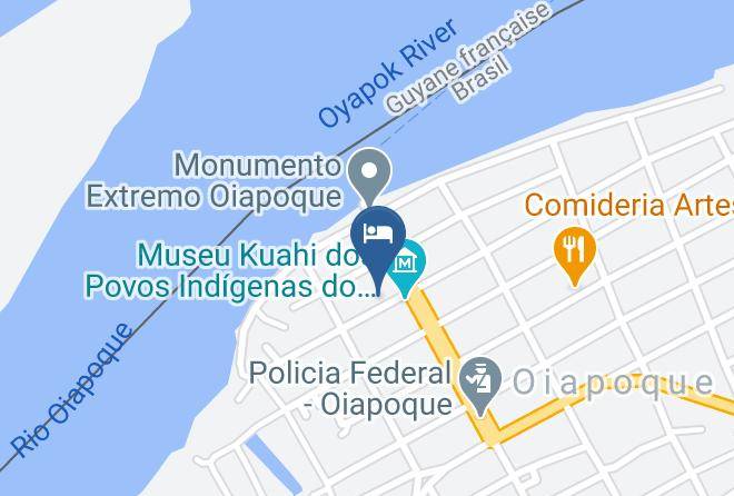 Oiapoque - Hotel Oyapock Maps