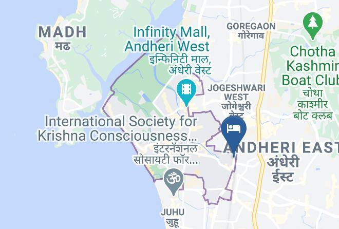 Mumbai - Hotel Oyster Suite Hotel In Andheri West Maps