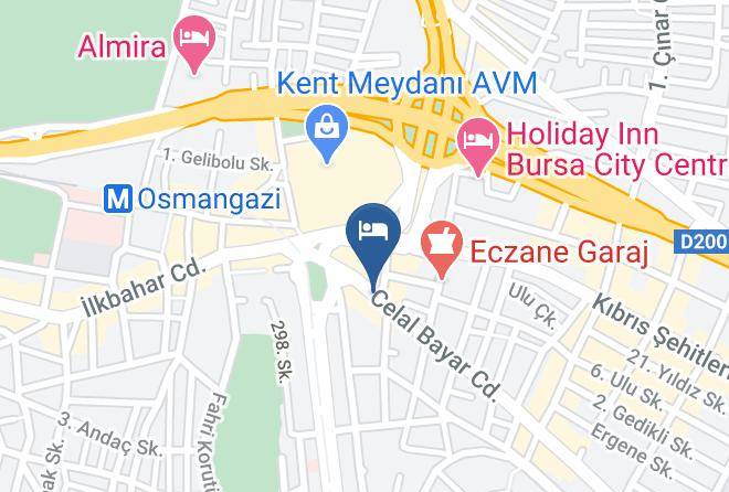 Osmangazi - Ozkan Otel Maps