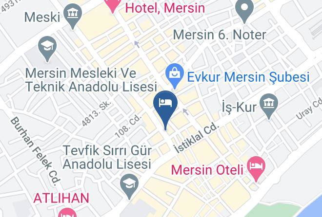 Akdeniz - Hotel Ozkar Maps