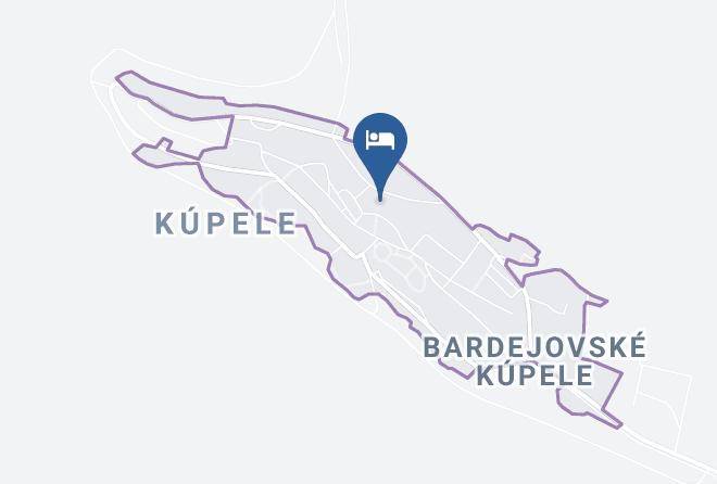 Bardejov - Hotel Ozon Wellness Spa Maps