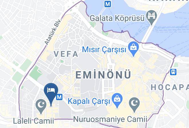Fatih - Hotel Ozsa Maps