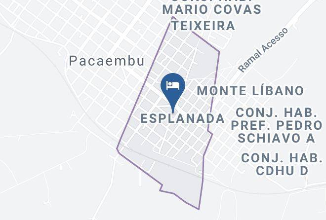 Pacaembu - Hotel Pacaembu Maps