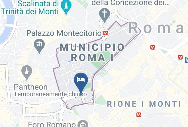 Rome - Hotel Pace Helvezia Maps