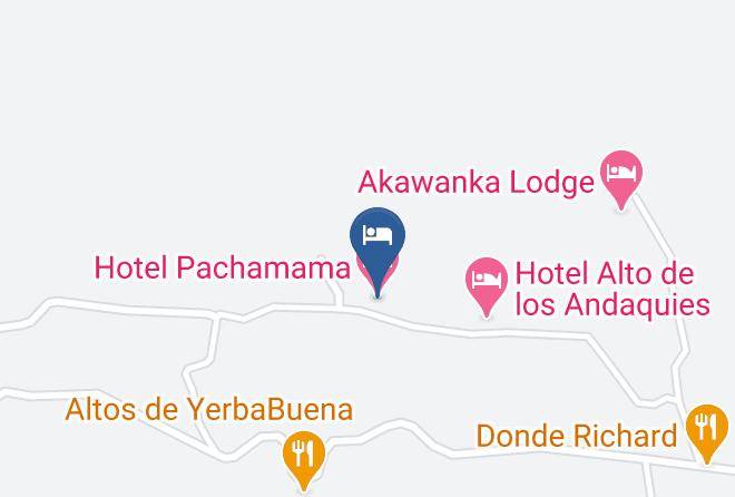 San Agustin - Hotel Pachamama Maps