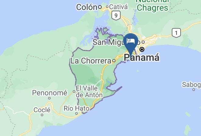 Arraijan - Hotel Pacific Coast Maps