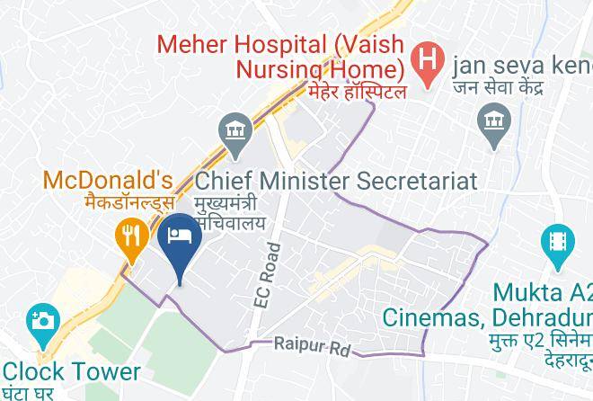 Hotel Pacific Dehradun Map