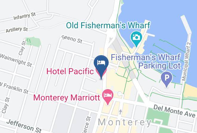 Monterey - Hotel Pacific Maps
