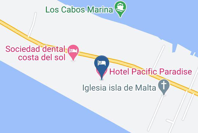 San Luis De La Herradura - Hotel Pacific Paradise Maps