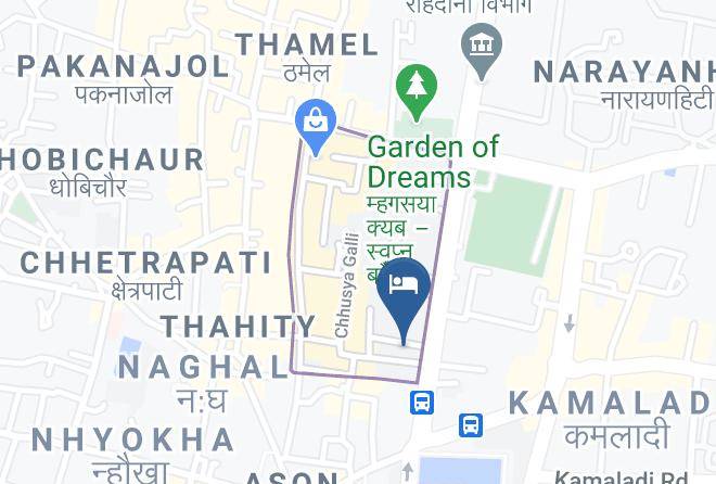 Kathmandu - Hotel Pacific Pvtltd Maps