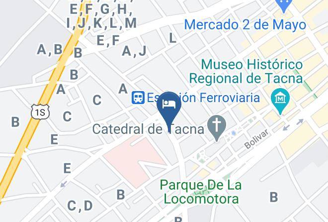Tacna - Hotel Pacific Suites Maps