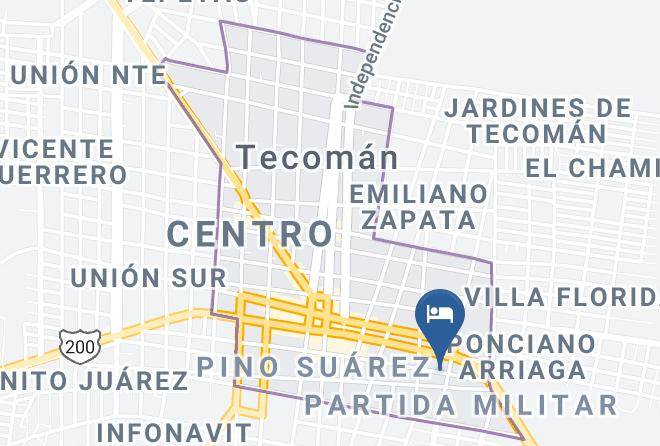 Tecoman - Hotel Pacific Maps
