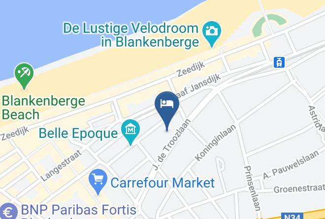 West Flanders - Hotel Pacific Maps