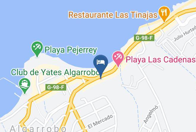 San Antonio Province - Hotel Pacifico De Algarrobo Maps