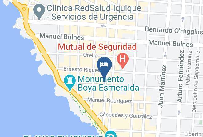 Iquique Province - Hotel Pacifico Norte Maps