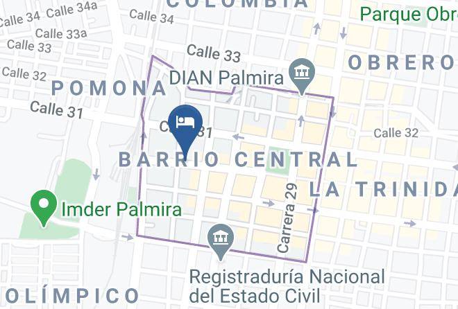 Palmira - Hotel Pacifico Maps