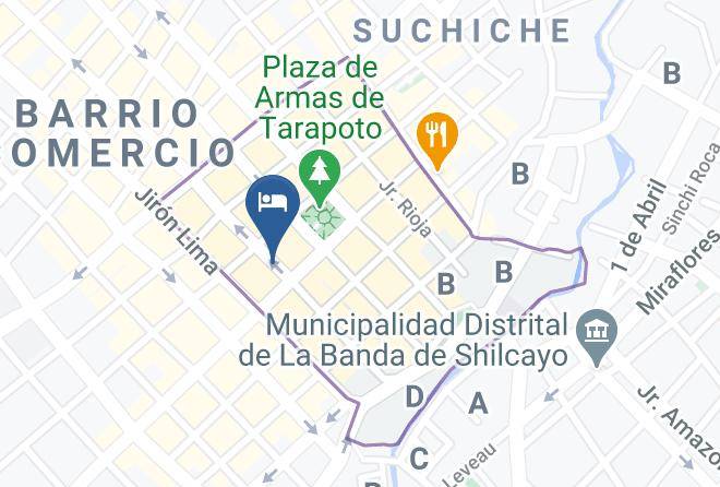Tarapoto - Hotel Pacifico Tarapoto Maps