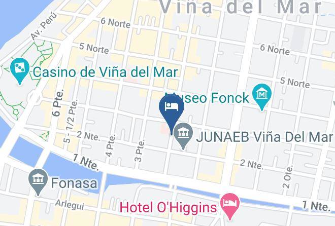 Valparaiso Province - Hotel Pacifico Maps