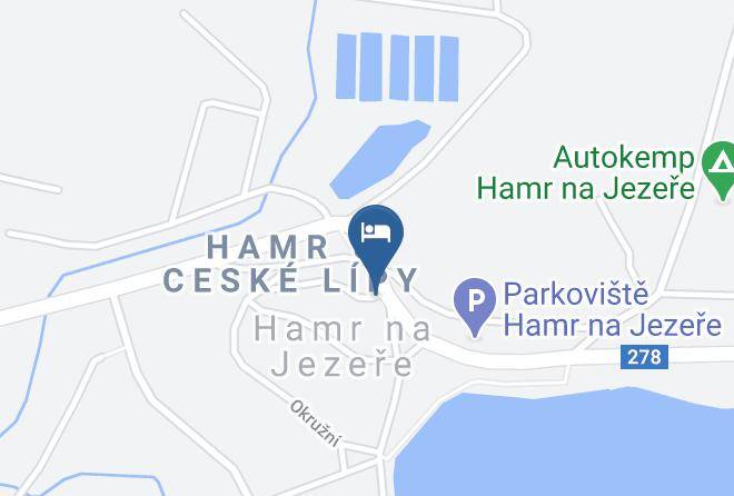 Ceska Lipa - Hotel Pacifik Maps