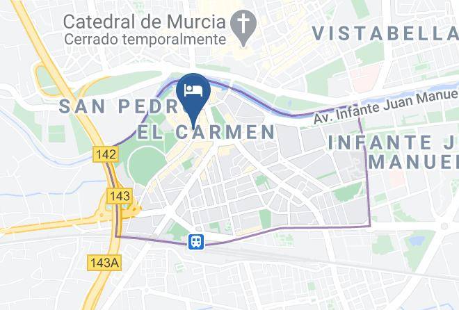 Murcia - Hotel Pacoche Murcia Maps