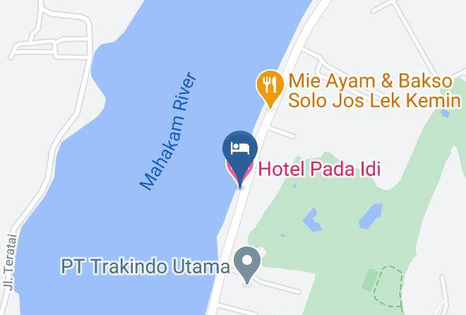 Samarinda - Hotel Pada Idi Maps