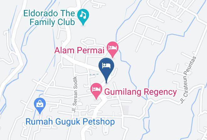 Bandung - Hotel Padasuka Maps