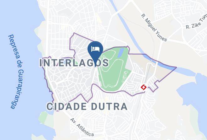 Sao Paulo Cidade Dutra - Hotel Paddock Maps
