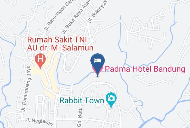 Padma Hotel Bandung Map