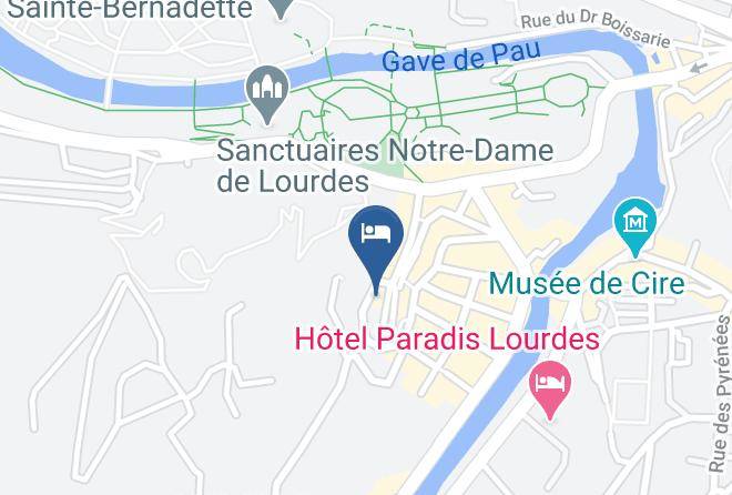 Hautes Pyrenees - Hotel Padoue Maps