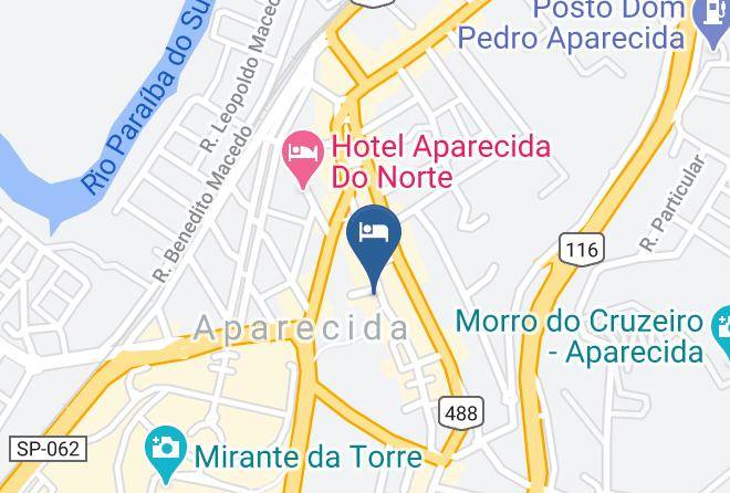 Aparecida - Hotel Padre Vitor I Maps