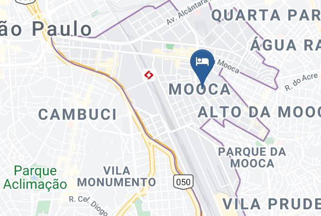 Sao Paulo Mooca - Hotel Paes De Barros Maps