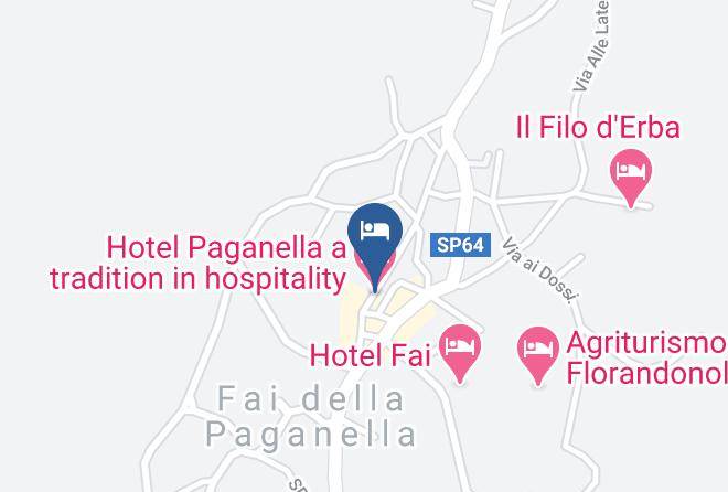 Trento - Hotel Paganella A Tradition In Hospitality Maps