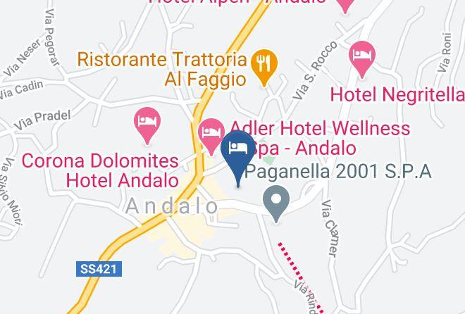 Trento - Hotel Paganella Maps