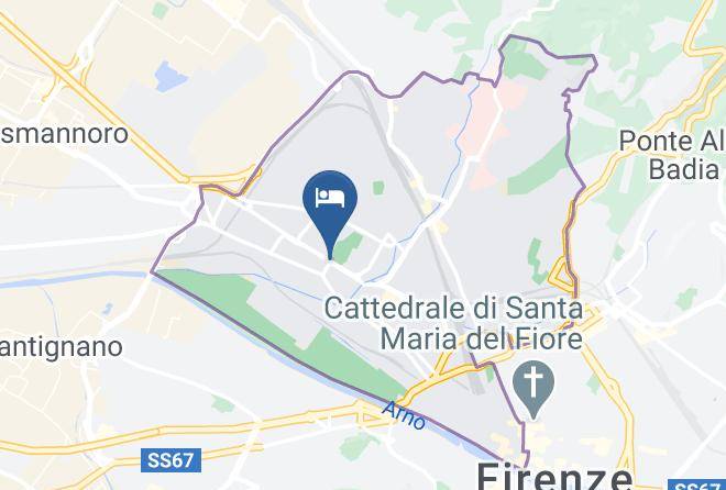 Florence - Hotel Paganini Maps