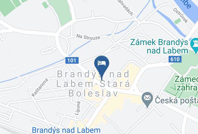 Prague East - Hotel Paganini Maps