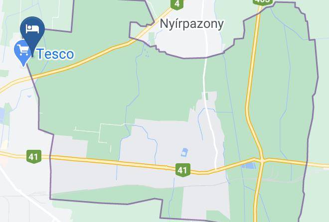 Nyiregyhaza - Hotel Pagony Wellness & Conference Maps