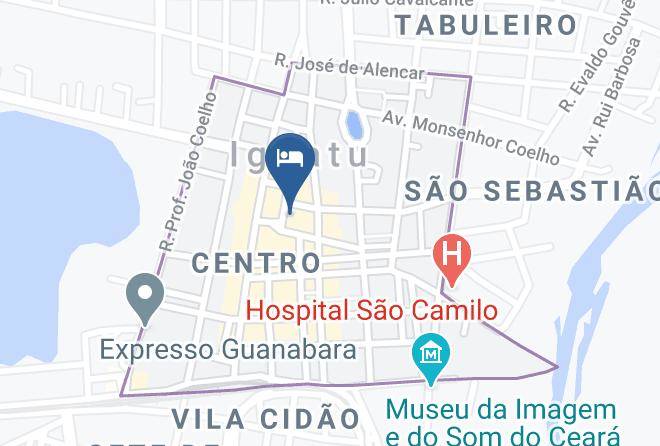 Iguatu - Hotel Pai Joao Maps