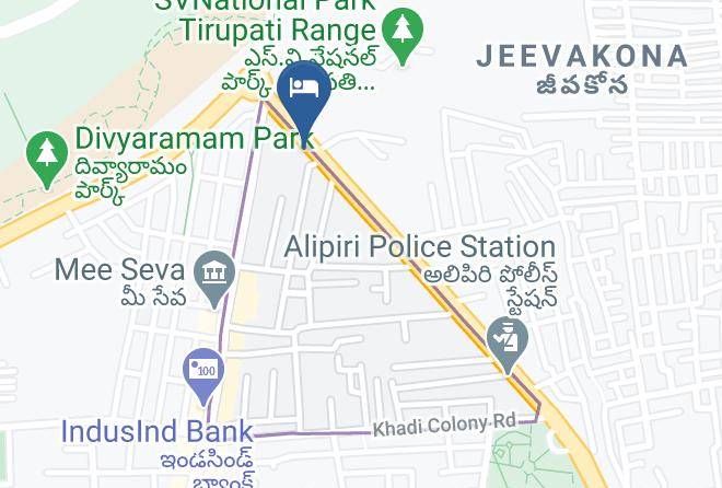 Tirupati - Hotel Pai Viceroy Tirupathi Maps