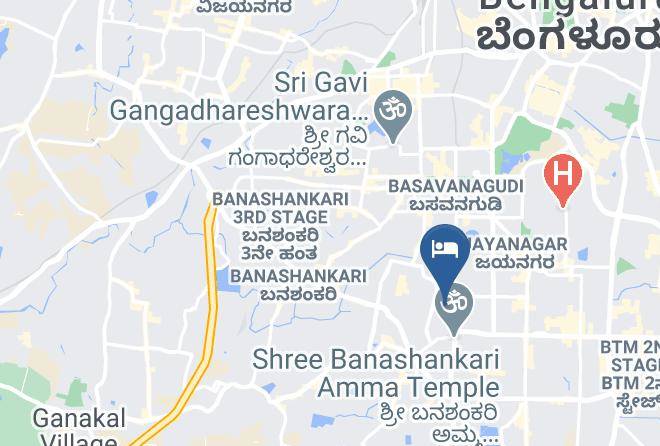 Bengaluru - Hotel Pai Vista Kr Road Maps