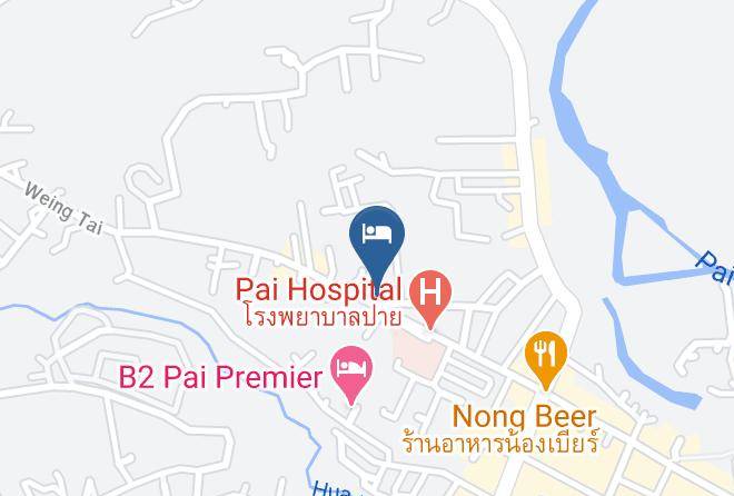 Amphoe Pai - Hotel Pailifornia Maps