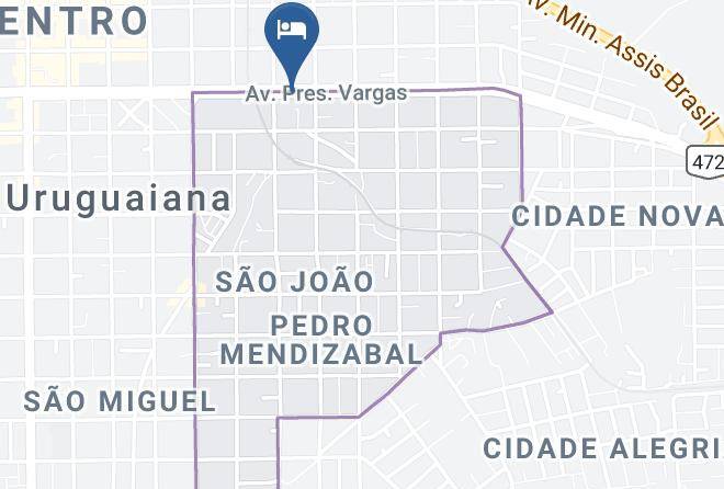 Uruguaiana - Hotel Paineiras 2 Maps