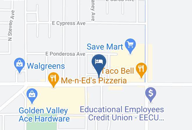 Fresno - Hotel Paisano Maps
