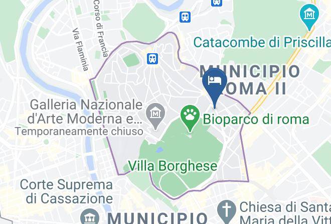 Rome - Hotel Paisiello Parioli Maps